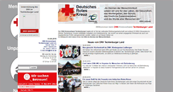 Desktop Screenshot of drk-kv-tecklenburg.de
